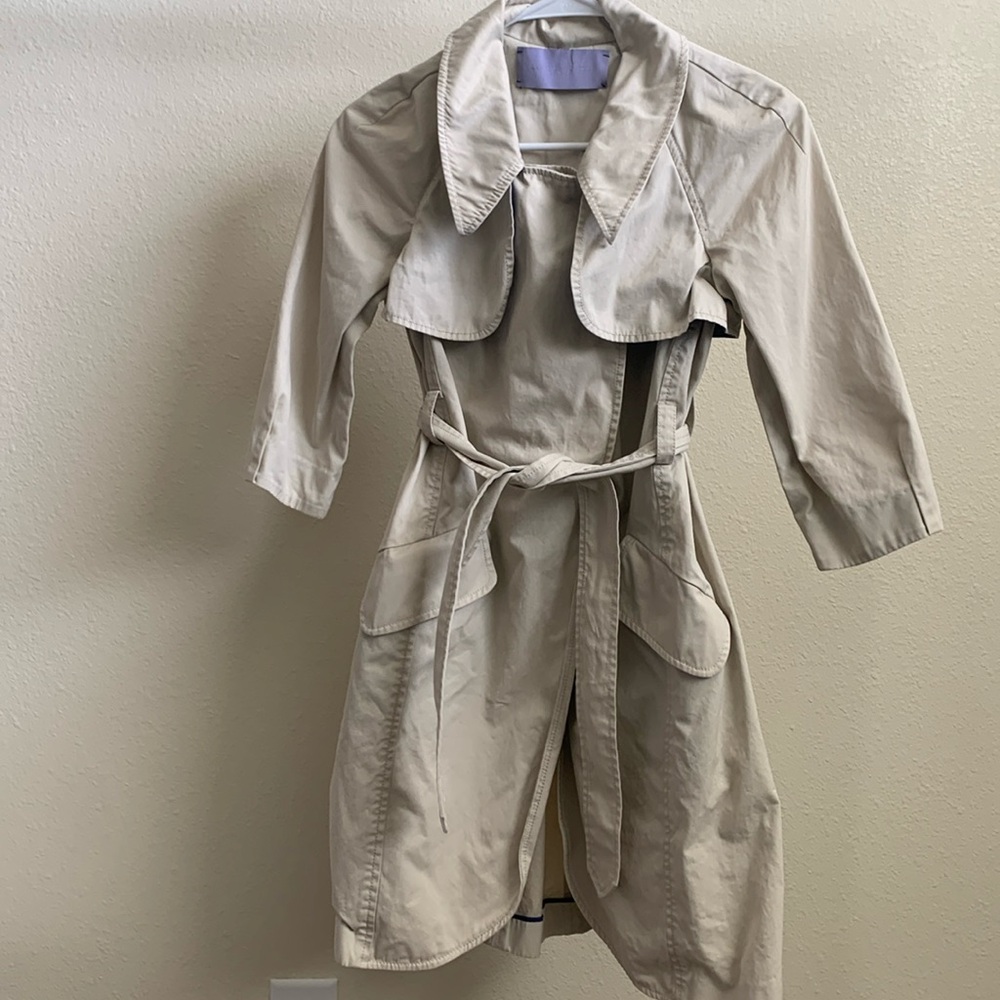 Vera Wang trench coat